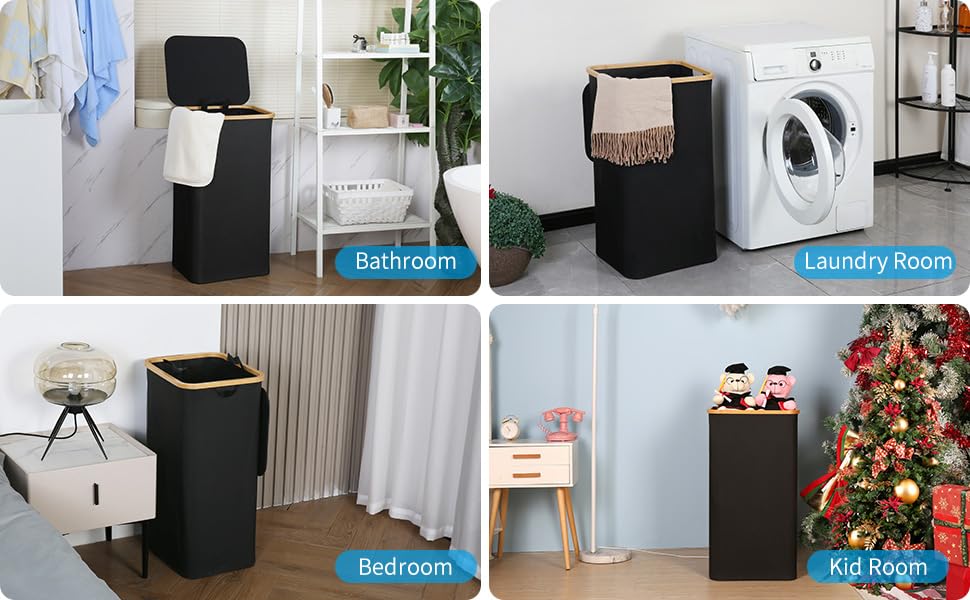 SmartWash Wäschekorb – Der stilvolle Ordnungshelfer für jedes Zuhause!