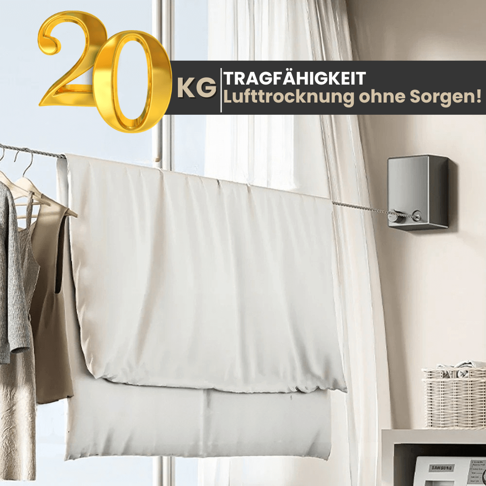 SmartDry - Die ausziehbare Wäscheleine