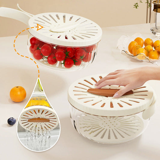 FreshTray – Die 2in1 Abtropfschale für Frische & Ordnung